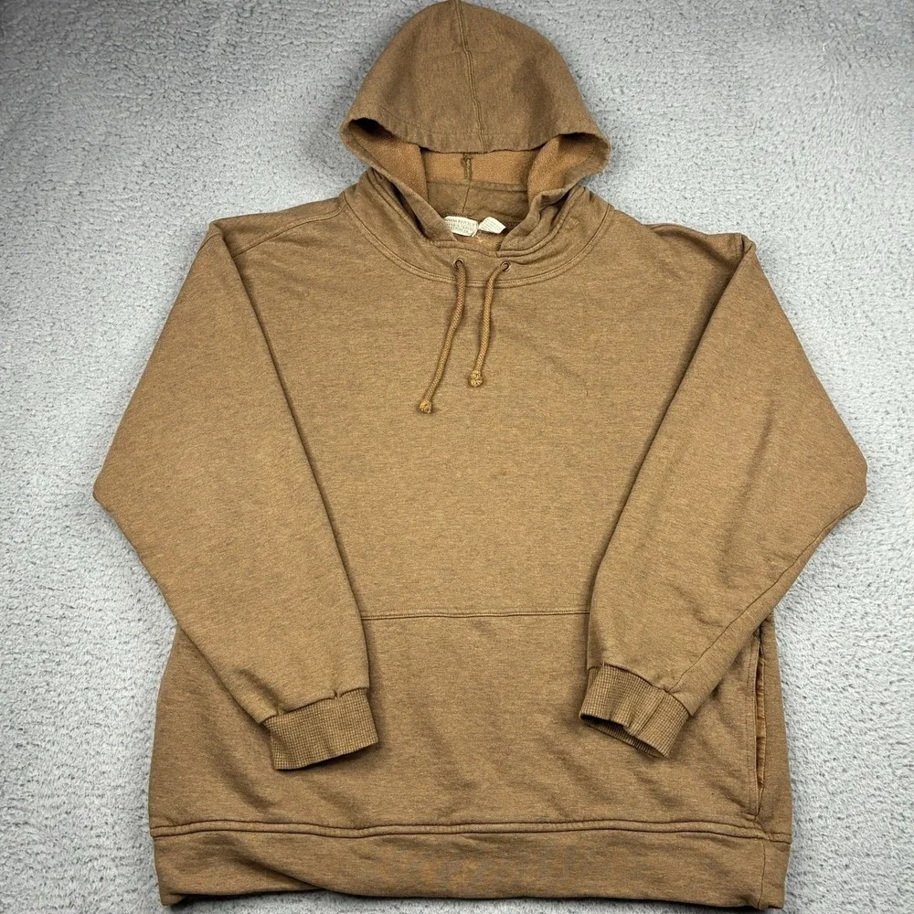 Vintage 90s Banana‎ Republic Safari Pullover Hoodie USA Made Men's XL